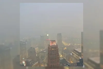 Asap Kebakaran Hutan Kanada Selimuti Midwest, Peringatan Kualitas Udara Berbahaya