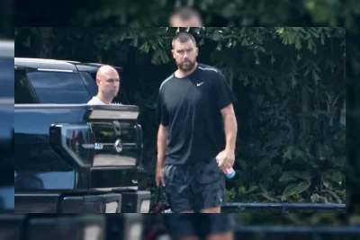 Travis Kelce Kembali Latihan Sepak Bola Usai Nikahi Taylor Swift