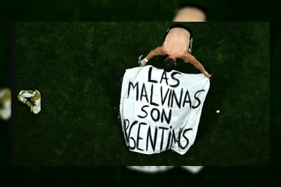 FIFA Selidiki Aksi Provokatif Argentina Usai Bawa Spanduk Malvinas