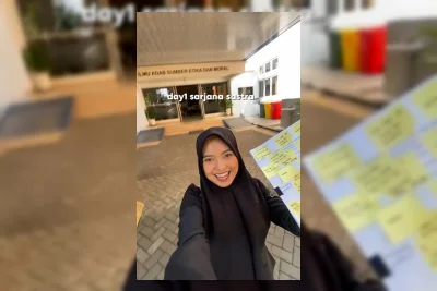 Viral! Mahasiswi Rahasiakan Kelulusan, Bagikan Uang ke Pemulung