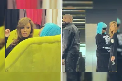 North West Akrab dengan Bianca Censori saat Belanja Bareng Kanye West