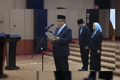 Perry Warjiyo Lantik 12 Pejabat Baru BI untuk Perkuat Transformasi Organisasi