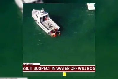 LAPD Tangkap Tersangka Kejahatan Setelah Kejar-kejaran di Laut Pasifik