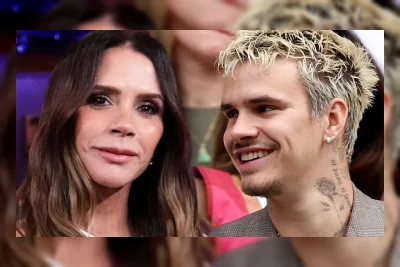 Victoria Beckham Mesra dengan Romeo di Peluncuran Parfum, Brooklyn Absen