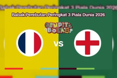 Prancis vs Inggris di Piala Dunia 2026: Rice Jadi Kapten, Kane dan Dembele Dicadangkan