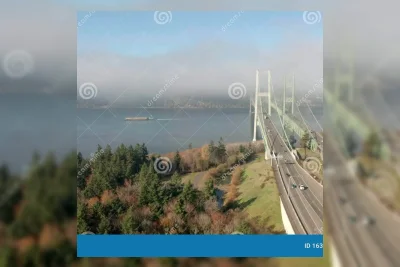 Polisi Tutup Jembatan Tacoma Narrows Akibat Insiden Kritis