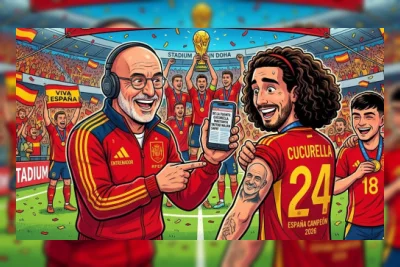 Spanyol Juara Dunia, De la Fuente Tagih Janji Tato Cucurella