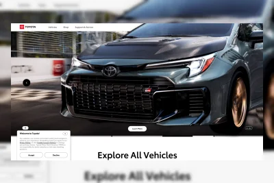 Tombol Tolak Cookie Toyota Diduga Hanya Formalitas