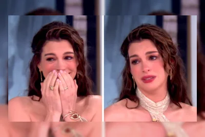 Anne Hathaway Menangis Tersanjung Pujian Whoopi Goldberg di The View