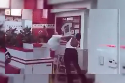 Pertarungan Karyawan vs Pelanggan di In-N-Out Terekam Video