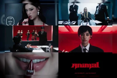 KATSEYE Rilis Single Baru 'Animal', Tampilkan Konsep Gelap dan Sinematik