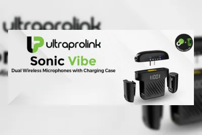 UltraProlink Sonic Vibe: Mikrofon Nirkabel Ganda untuk Kreator Konten