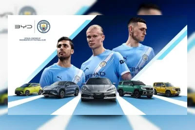 BYD Resmi Gandeng PSG dan Manchester City, Target Jadi Raksasa Otomotif Global
