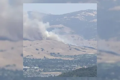 Kebakaran Vegetasi di Sunol, Alameda County, Picu Evakuasi Wajib