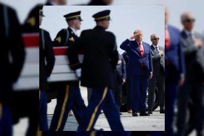 Trump Hadiri Pemulangan Jenazah Empat Prajurit AS di Tengah Konflik Iran