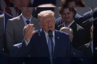 Dodgers Juara World Series Dihormati di Gedung Putih, Trump Puji Taman Mawar