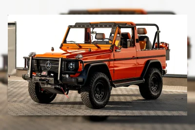 EMC Restomod G-Wagen Oranye: Tampak Klasik, Mesin Modern