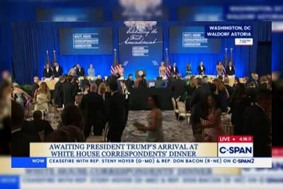 Trump Hadiri Makan Malam WHCD Setelah Penembakan