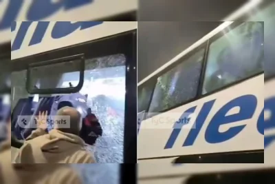Bus Suporter Argentina Ditembaki di Uruguay, Satu Orang Terluka