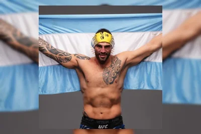 Santiago Ponzinibbio Kembali ke UFC Abu Dhabi Setelah Setahun Absen