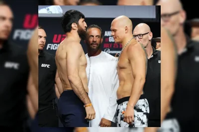Magomed Ankalaev Kembali Bertarung Lawan Bogdan Guskov di UFC Abu Dhabi