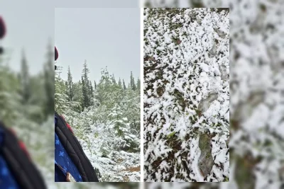 Badai Musim Panas Tak Biasa Landa Northwest Territories dengan Salju dan Hujan
