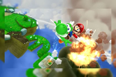 Zona Gembira Tersembunyi di Super Mario Galaxy 2 Bikin Mario Lompat Terus
