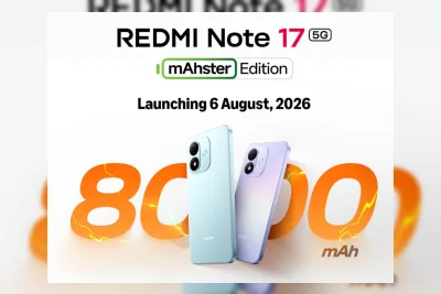 REDMI Note 17 5G Resmi Meluncur di India pada 6 Agustus