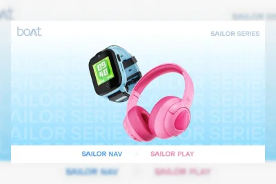 BoAt Luncurkan Jam Tangan Anak Sailor Nav dan Headphone Sailor Play di India