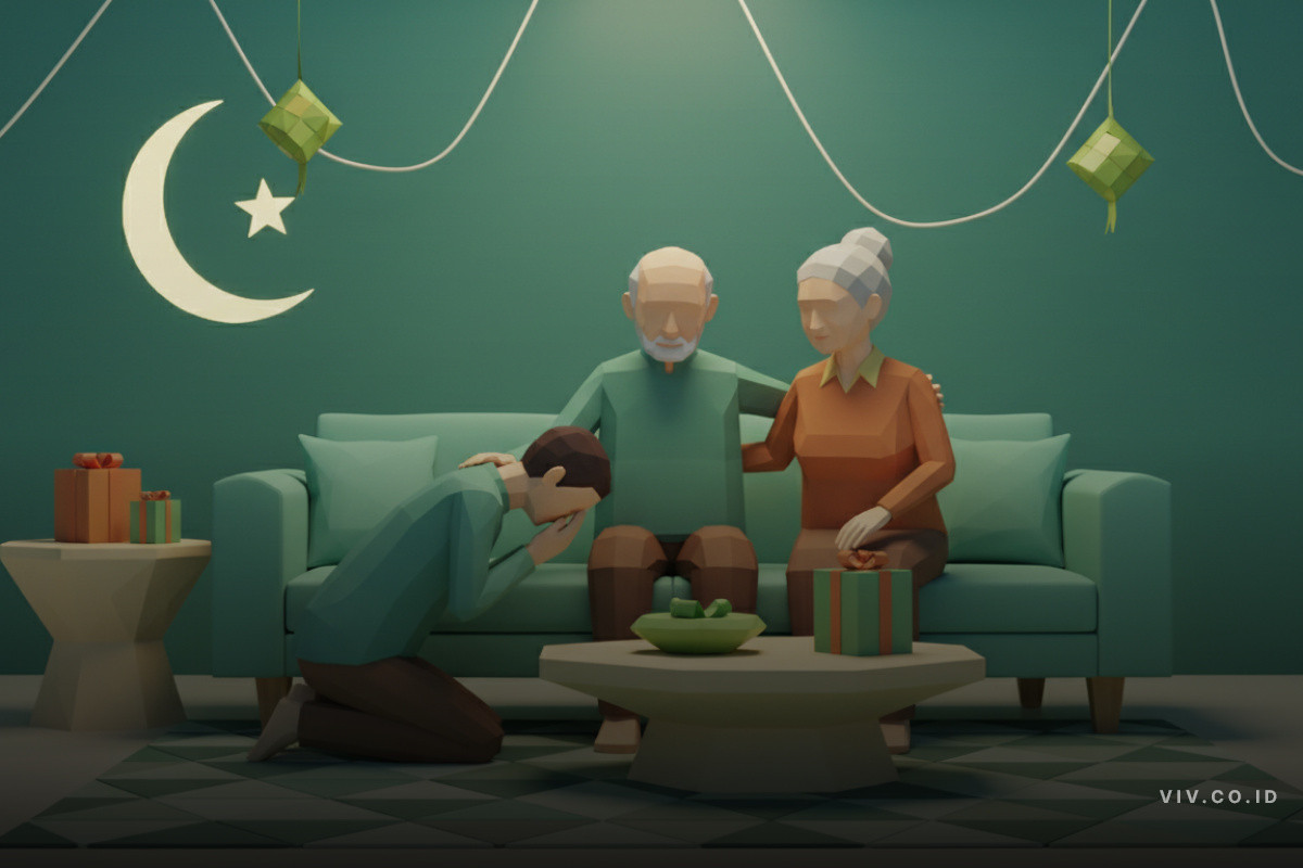 35 Kata-Kata Sungkem Idul Fitri kepada Orang Tua Bahasa Indonesia dan Cara Melakukannya