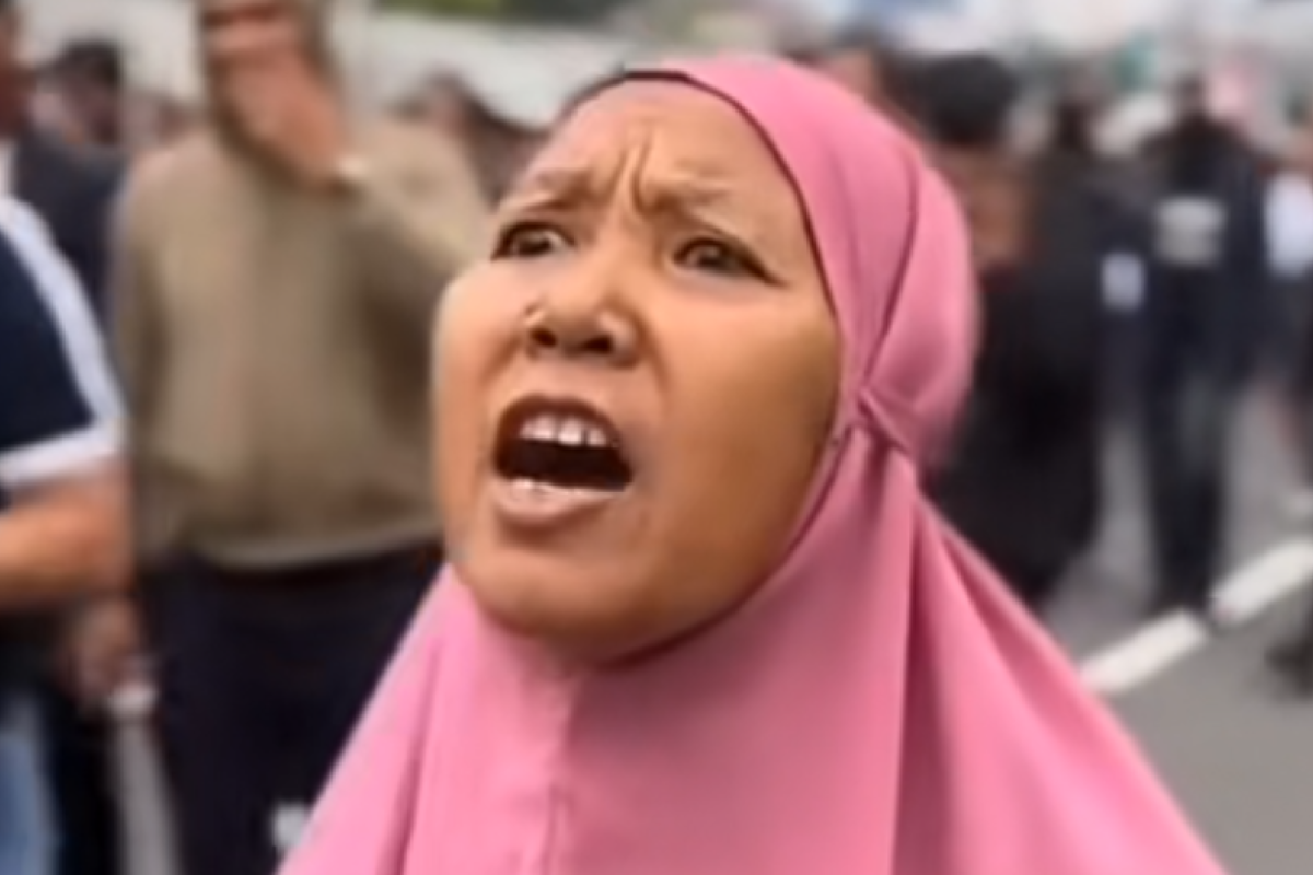 Profil Tampang Bu Ana? Emak-Emak Berhijab Pink yang jadi Simbol 17+8 Ternyata Hina Prabowo Hingga Minta Anies Baswedan jadi Presiden, Lengkap: Umur, Agama dan IG