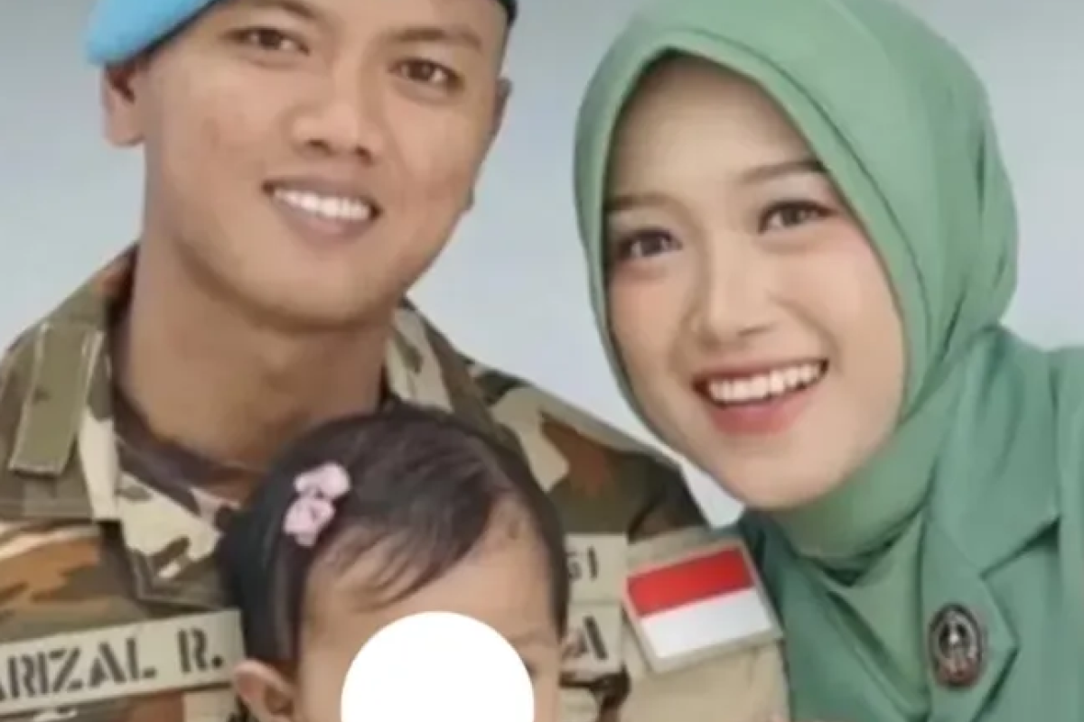 Siapa Anak dan Istri Prajurit TNI Praka Farizal Romadhon? yang Gugur saat Misi Perdamaian UNIFIL di Lebanon Selatan? Benarkah Bukan Orang Sembarangan?