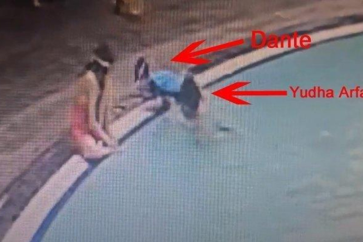Ngeri!..Detik-detik Dante Ditenggelamkan Pacar Tamara Tyasmara, Aksinya Terekam CCTV