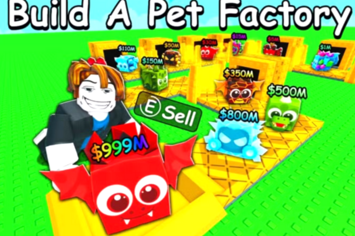 Kode Build A Pet Factory Roblox Maret 2026 Terbaru, Klaim Boost dan Cash Gratis