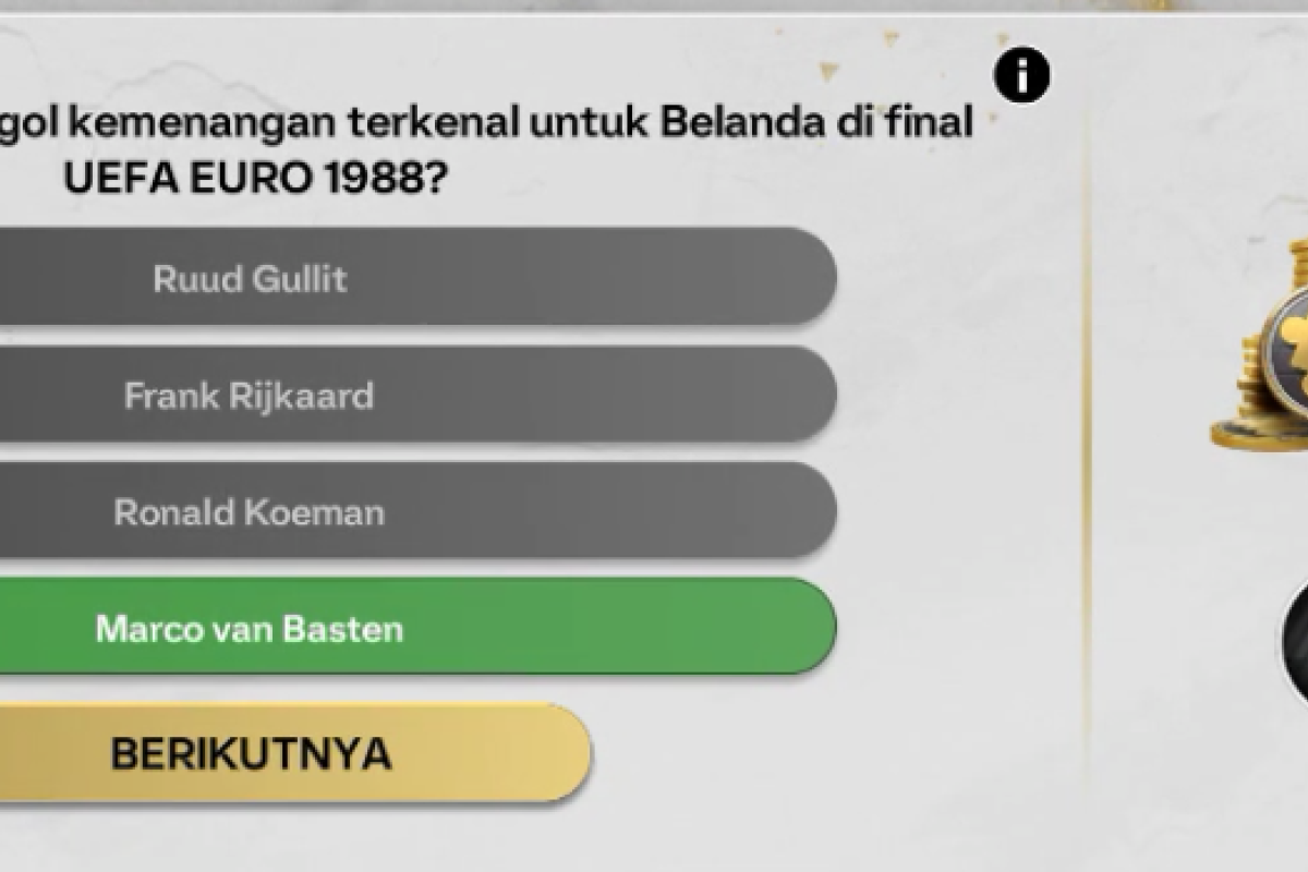 Kuis Cerita Bangsa Belanda di Trivia FC Mobile: Tantangan Seru dengan Satu Pertanyaan Ikonik tentang Johan Cruyff di Piala Dunia 1974