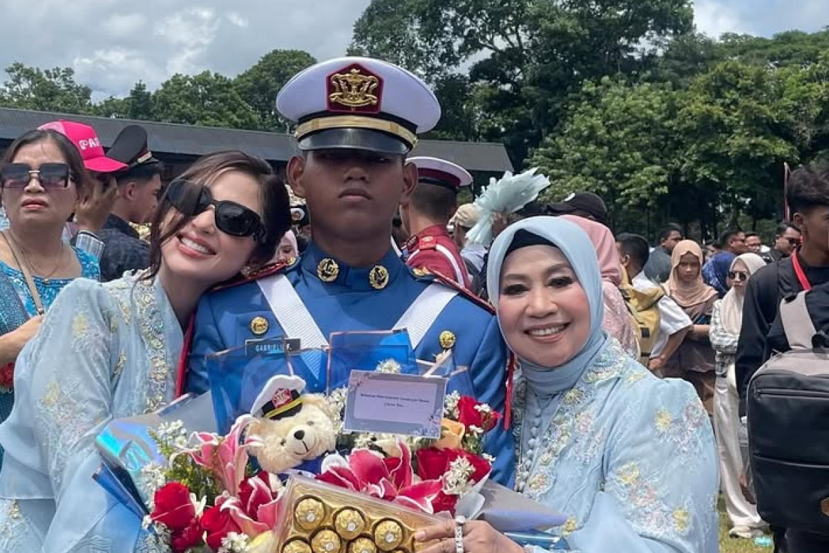 Felice Gabriel Alias Gegep, Anak Angkat Dewi Perssik, Resmi Jadi Perwira Muda TNI AD Usai Lulus dari Akmil 2025