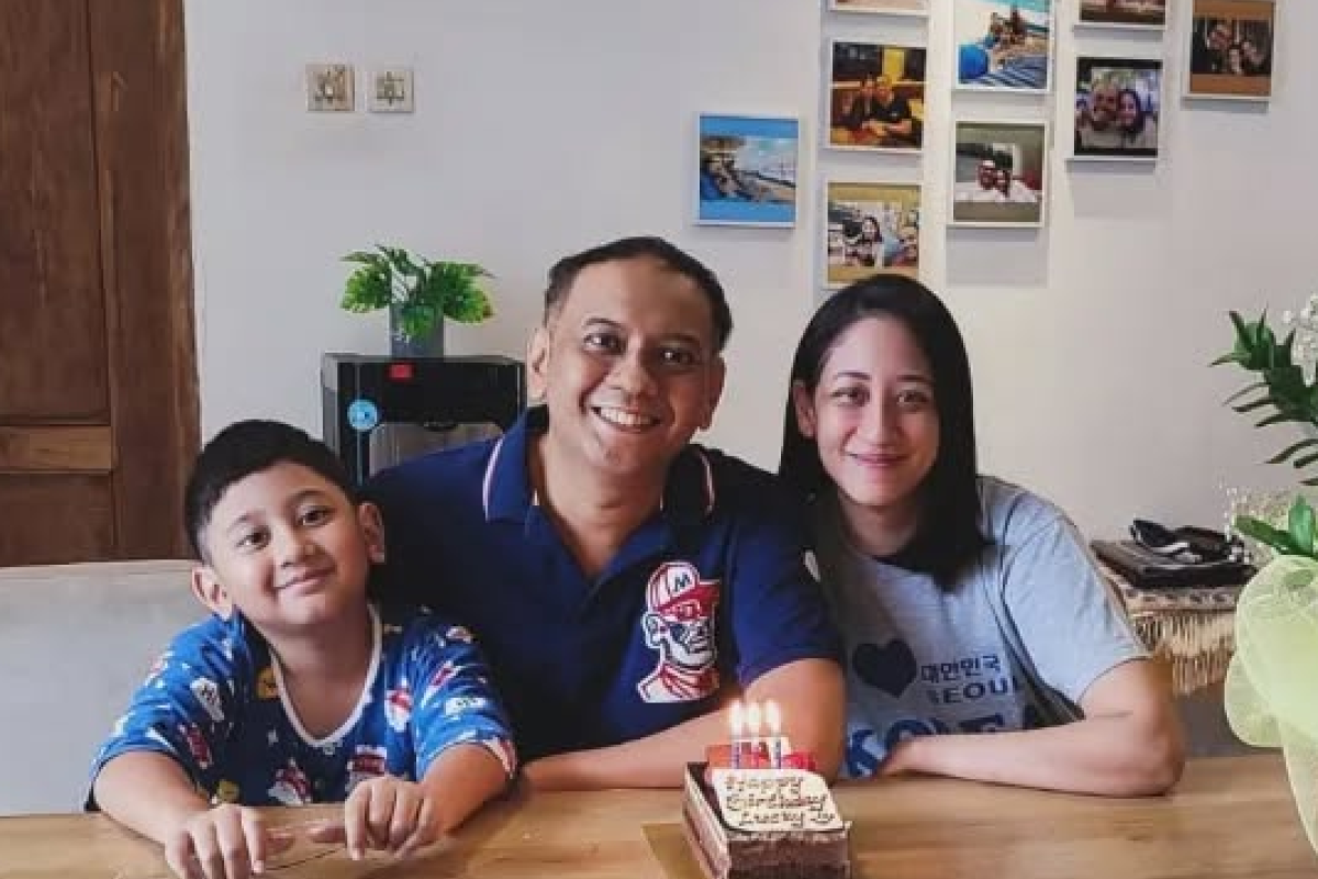 Aleima Sharuna Istri  Lucky Widja Ungkap Penyebab Sang Suami Meninggal Dunia Akibat Komplikasi TBC Ginjal