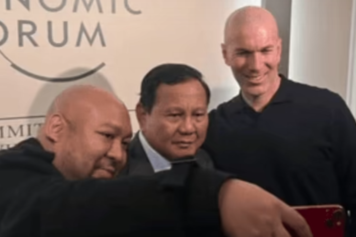 Prabowo Bertemu Zinedine Zidane dan Paparkan Agenda Penguatan Sepak Bola Indonesia