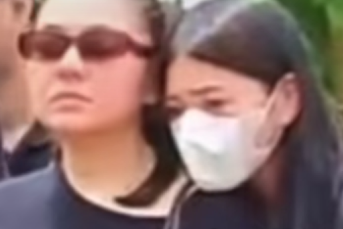 Wendy Walters Mantan Istri Reza Arap Nampak Hadir di Pemakaman Selebgram Lula Lahfah