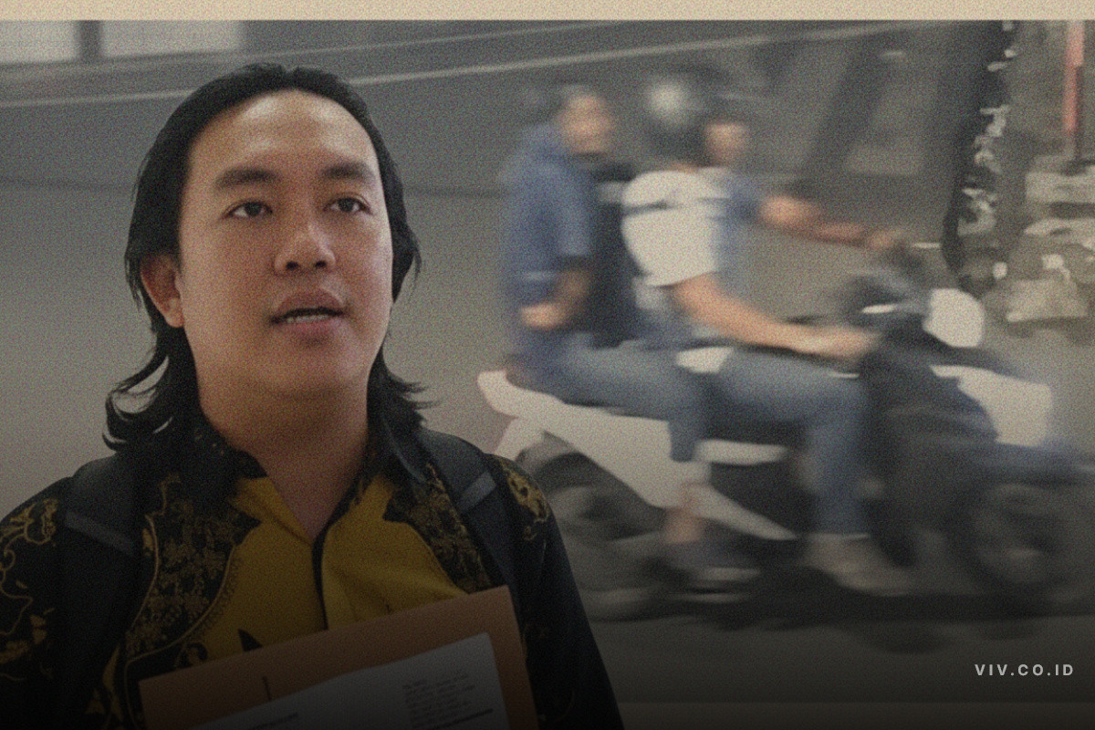 Sosok Pria Misterius Muncul Usai Andrie Yunus Disiram Air Keras di Salemba