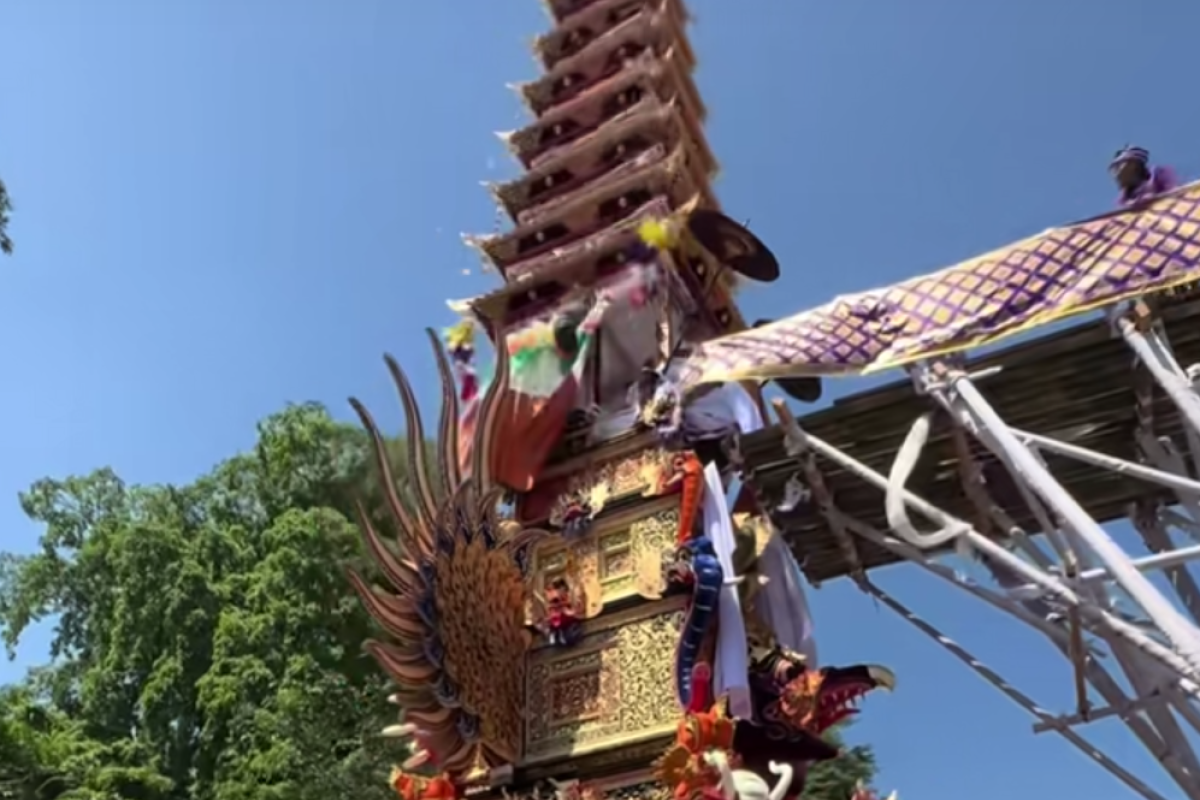 Puri Agung Ubud Gelar Upacara Palebon Ageng untuk Almarhum Tjokorda Niti Yadnya: Simfoni Spiritual yang Menyentuh Hati Masyarakat Ubud