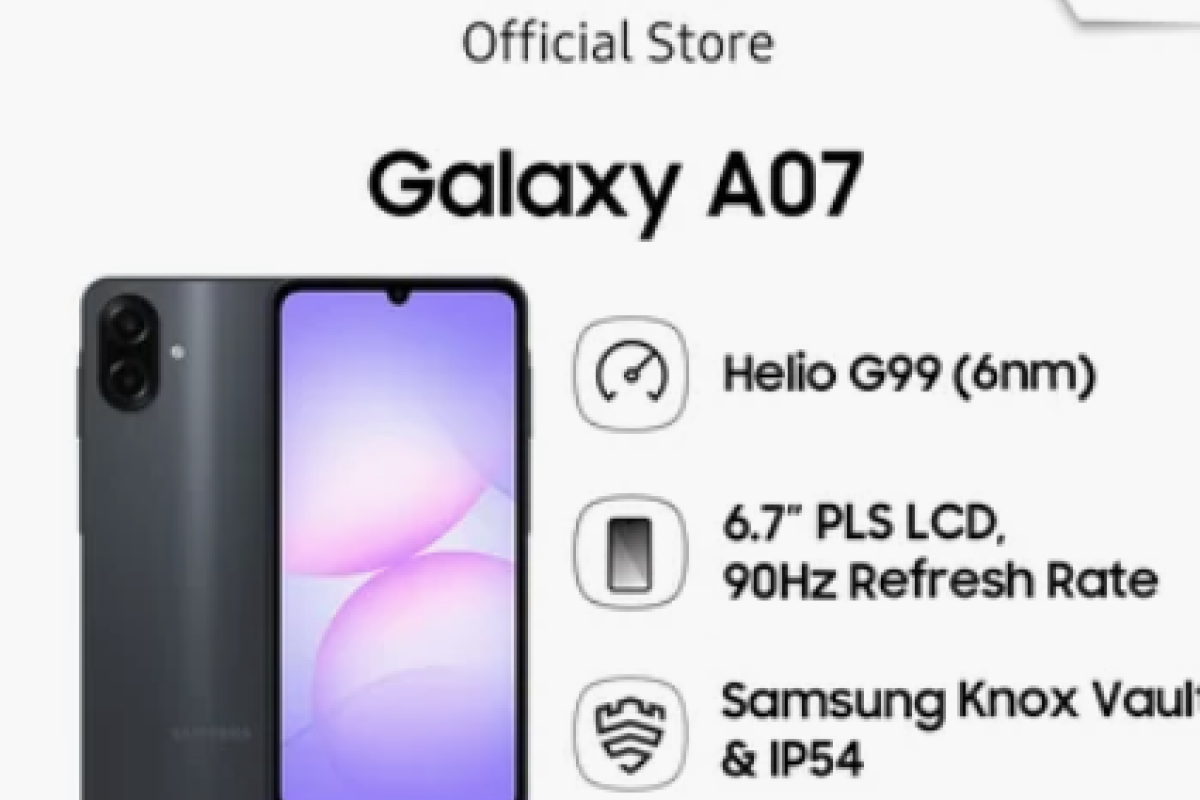 Berapa Harga Samsung Galaxy A07? Raja Baru yang Punya Performa Anti Loyo, Benarkah di Bawah Rp 1,5 Juta?