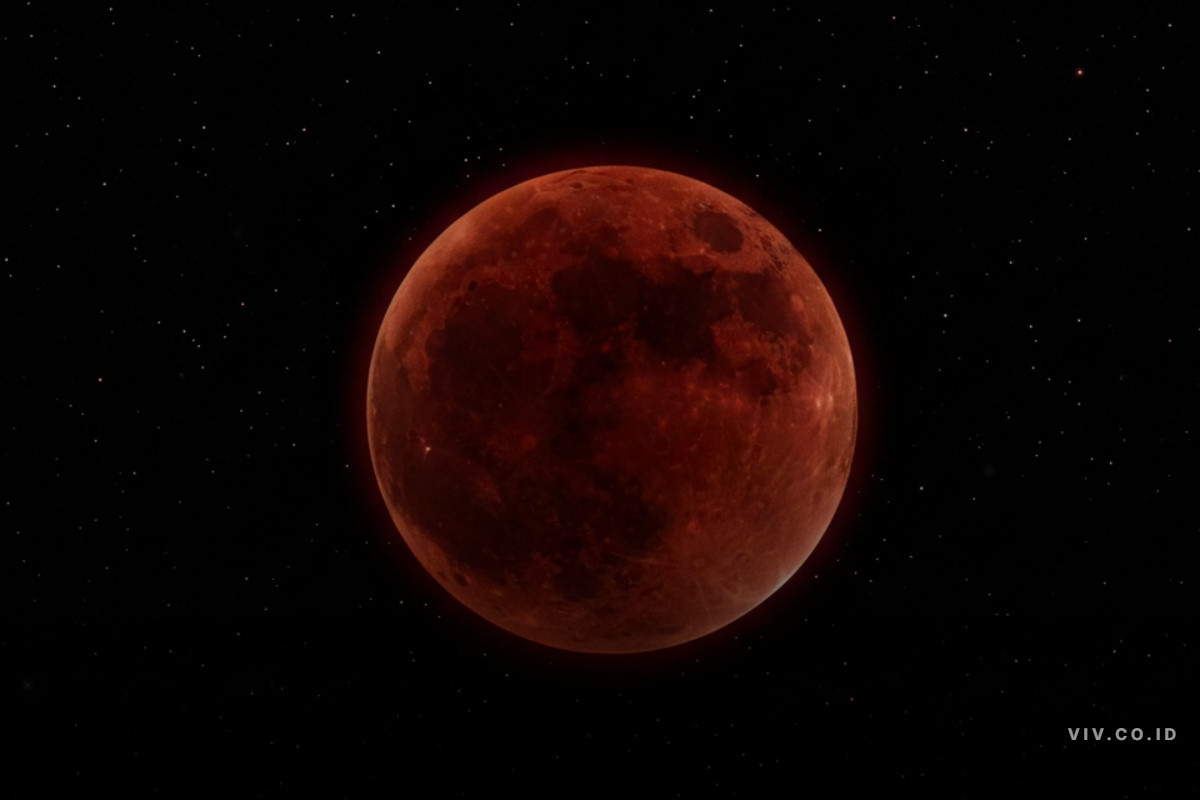 Puncak Gerhana Bulan Total 3 Maret 2026 di Indonesia Jam Berapa, Ini Durasi dan Penjelasan BMKG
