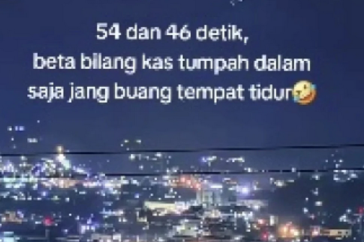 LINK Video Ambon 54 Detik Viral, Nama Gilcan Ramai Dibicarakan di Media Sosial