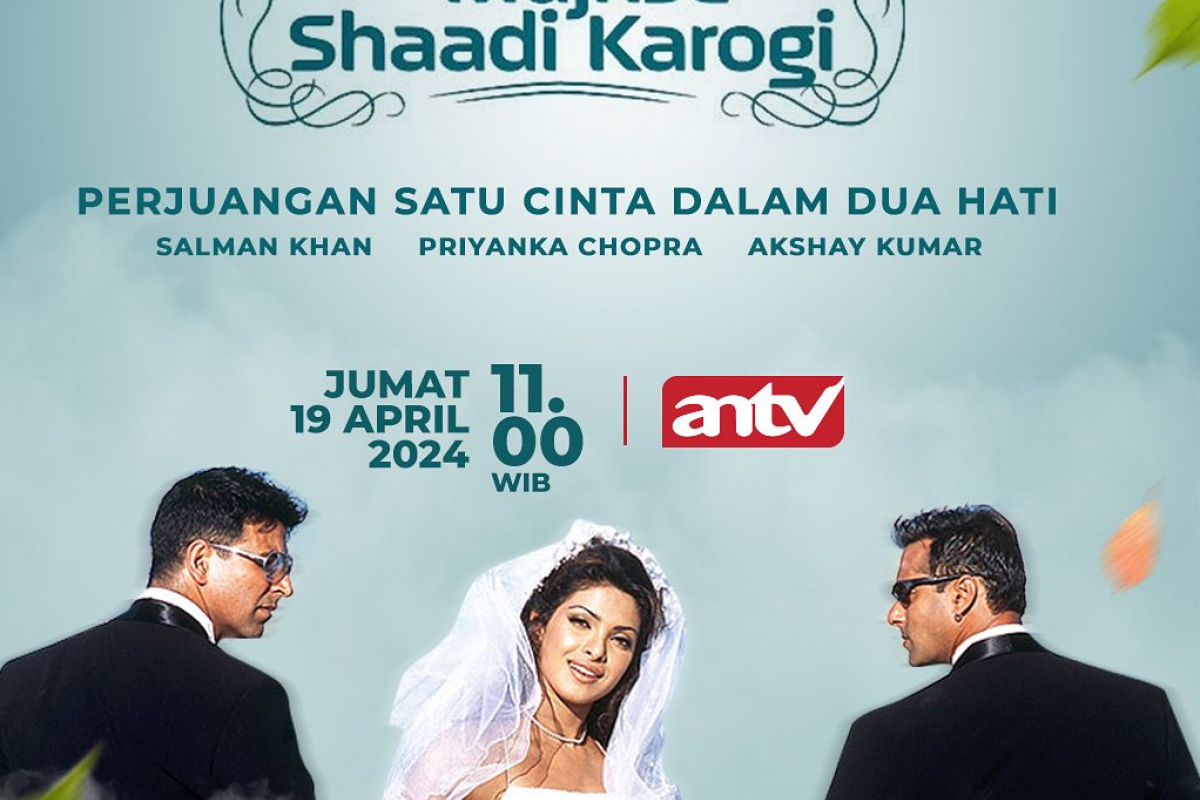 Sinopsis Mega Bollywood Mujhse Shaadi Karogi Hari ini 19 April 2024 Dibintangi Salman Khan dan Priyanka Chopra: Perjalanan Inspiratif Seorang Pria Biasa Lengkap dengan Link