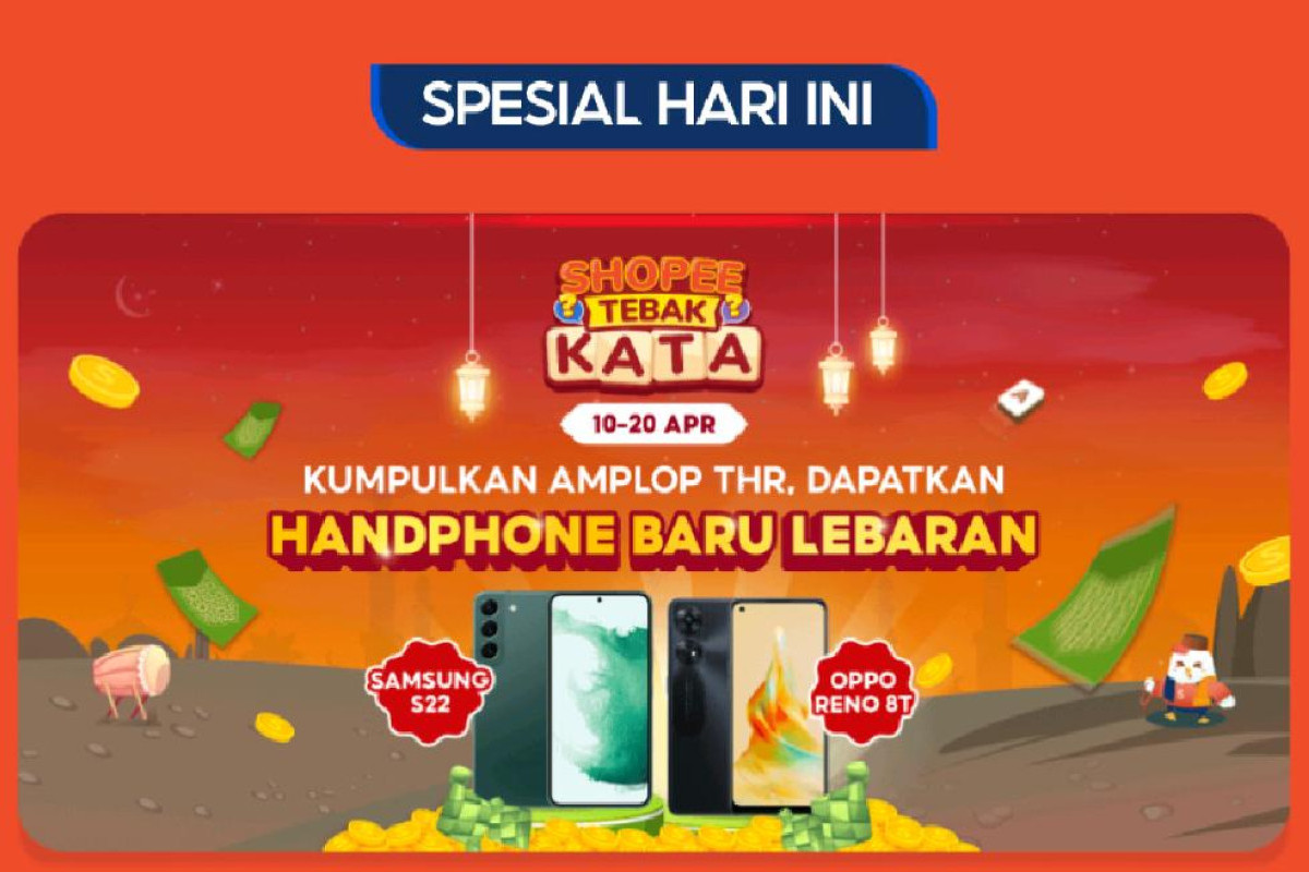 Kunci Jawaban Shopee Tebak Kata Tantangan Harian Ramadhan, Hari Ini