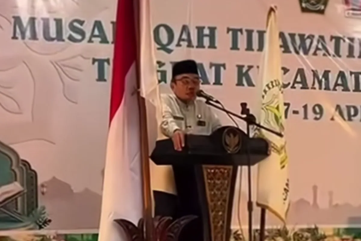Pidato Wawako Padang Tiba-tiba Terhenti Saat Lagu Lelaki Cadangan Terdengar di Acara MTQ