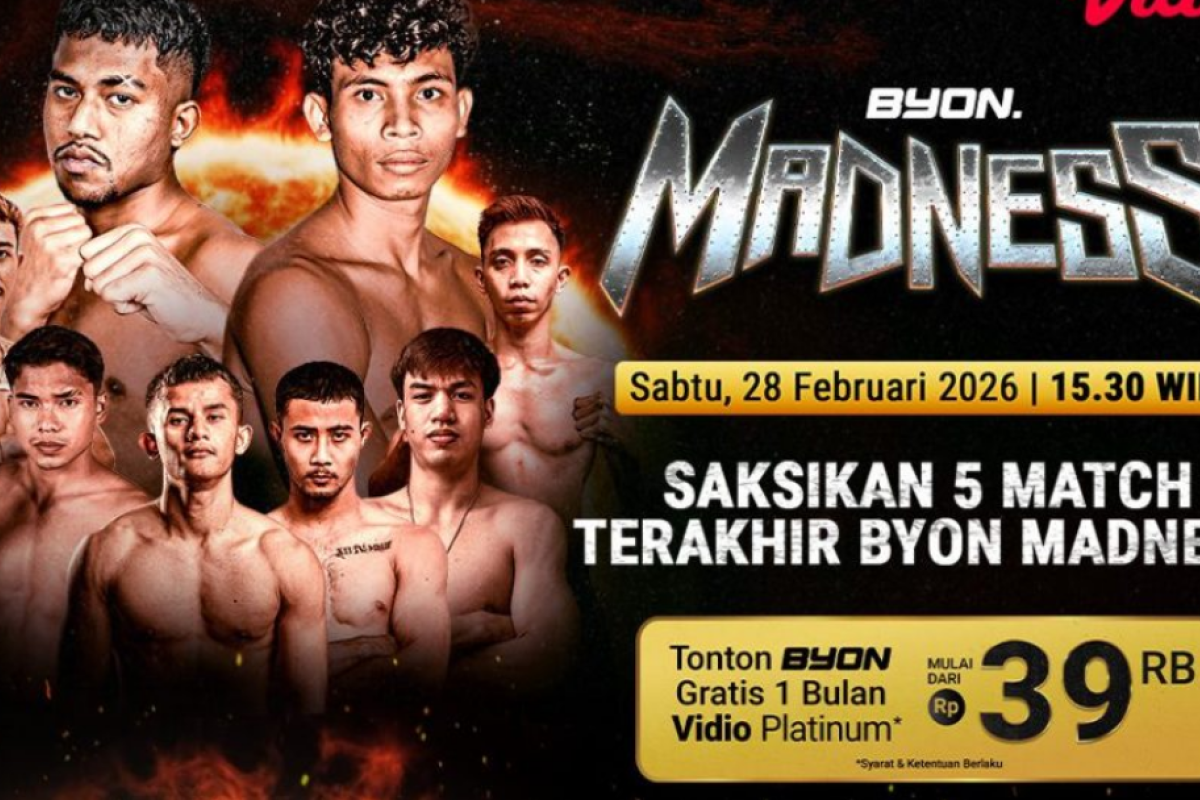 Live Streaming BYON Madness 3 Tayang 28 Februari 2026 Eksklusif di Vidio