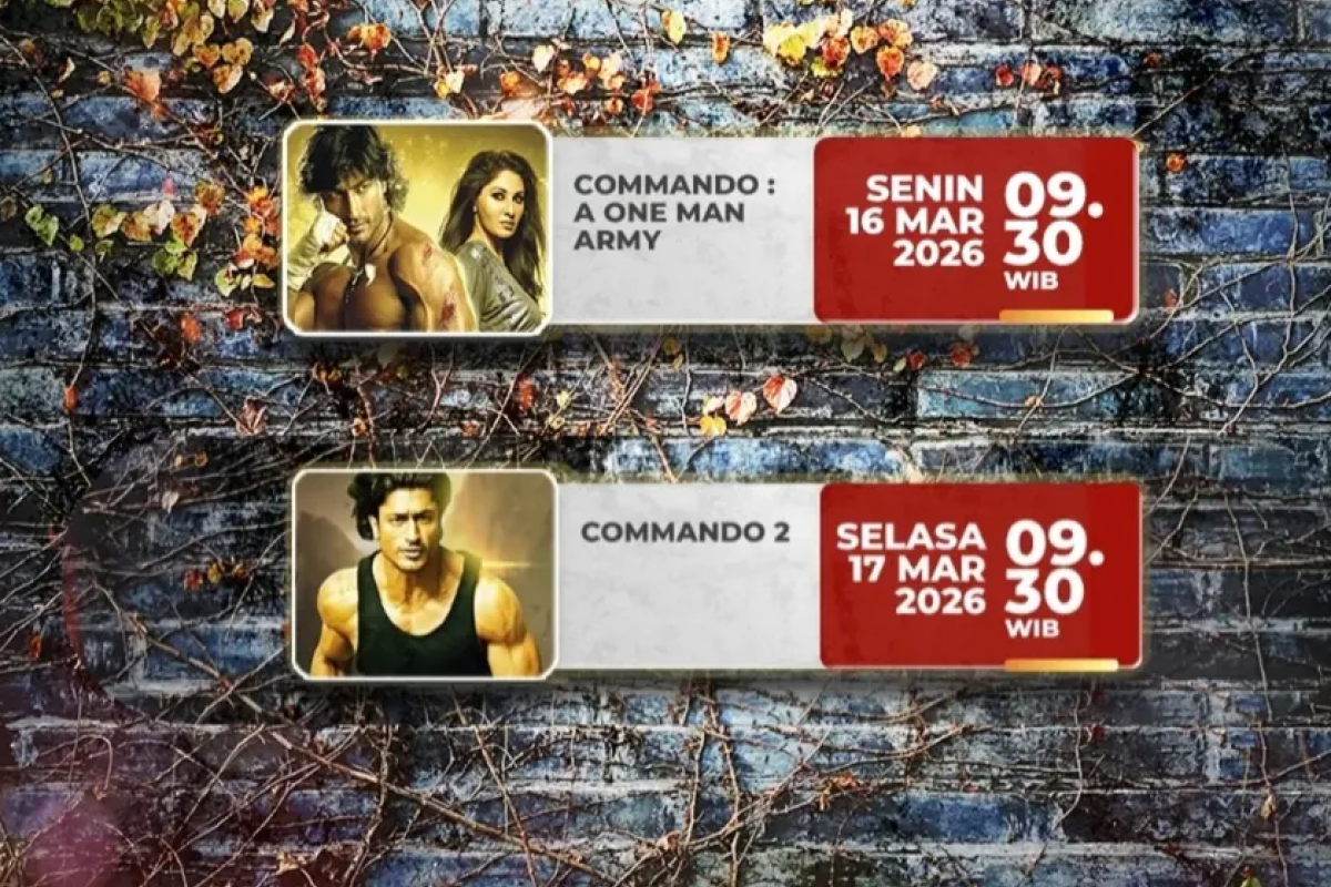 Jadwal Mega Bollywood Paling Yahud 17 - 22 Maret 2026