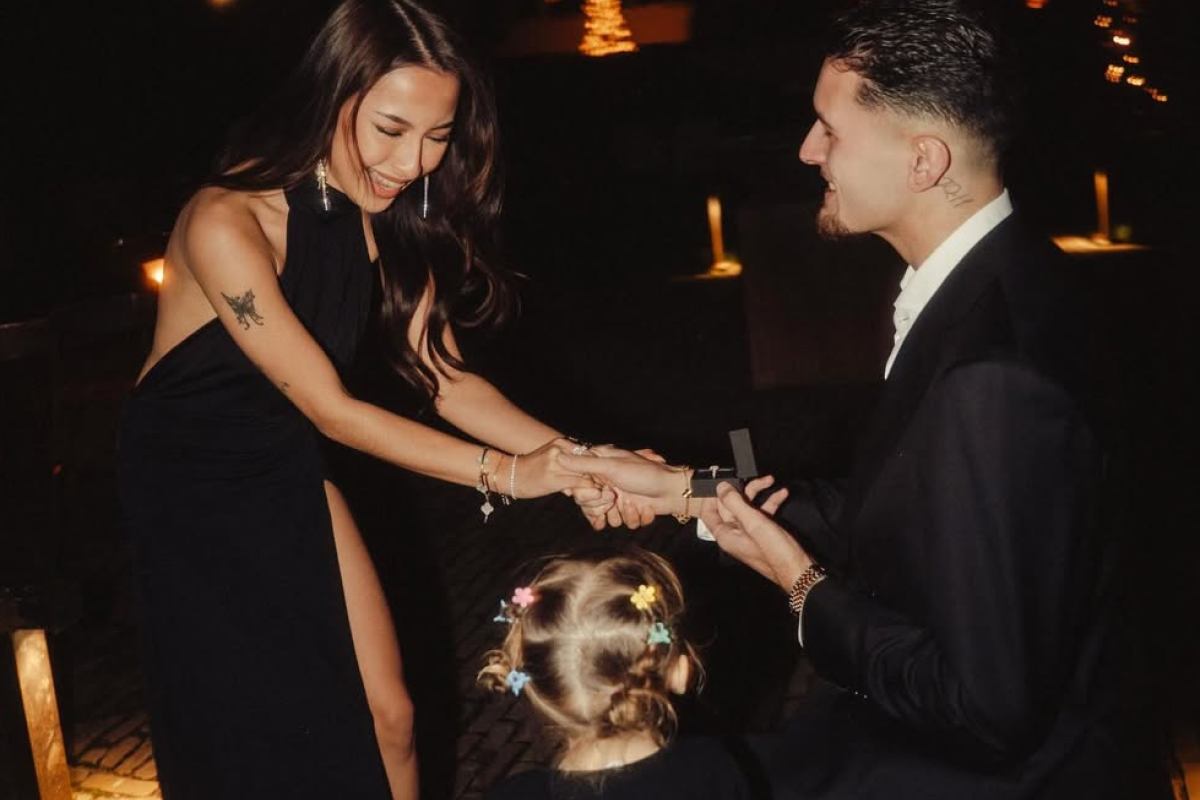 Justin Hubner Resmi Lamar Jennifer Coppen dalam Momen Romantis yang Mengharukan, Anak Tersayang Pun Jadi Bagian dari Hari Bahagia Mereka